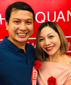 Hoa cài áo đại biểu – Mã số 03 màu đỏ