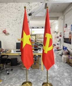 Cột cờ inox văn phòng tùy chỉnh kích thước 2,6m