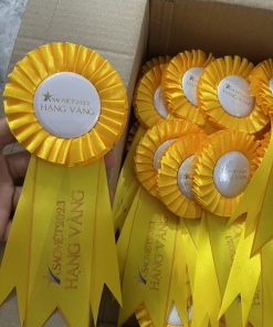 Hoa cài áo Đại Biểu In Theo Yêu Cầu - Đức Cường